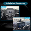car stereo installation for Jeep Wrangler 2015-2016