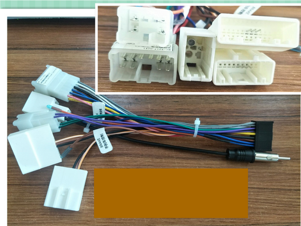 SYGAV Harness for 2009-2012 Toyota vehicle without OEM JBL Amplifier