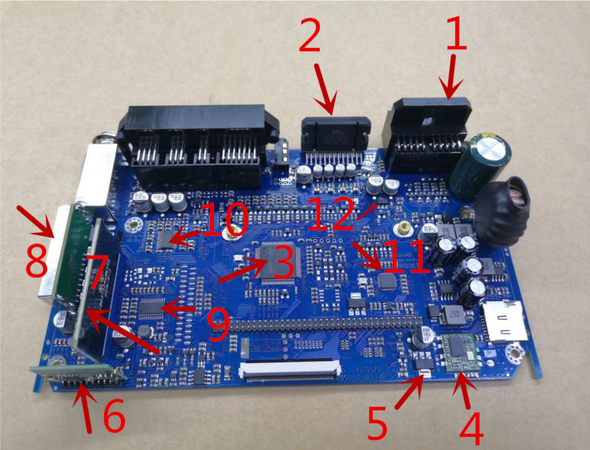 Main motherboard (6100) for android car radio