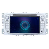 SYGAV 7"  Android car stereo radio for Ford Mondeo Focus Smax Silver GPS navigation CarPlay Android Auto WiFi Bluetooth