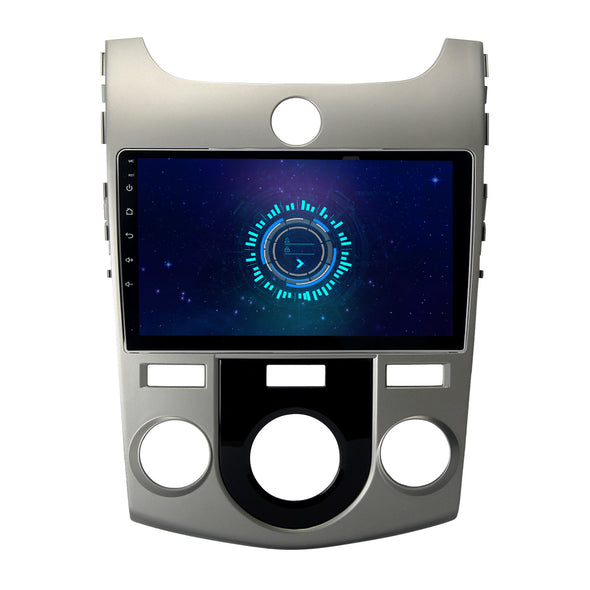 SYGAV 9"  Android car stereo radio for 2008-2013 Kia forte with Manual AC GPS navigation CarPlay Android Auto WiFi Bluetooth