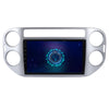 SYGAV 9" Android car stereo radio for 2010-2015 Volkswagen VW Tiguan Silver GPS navigation CarPlay Android Auto WiFi Bluetooth
