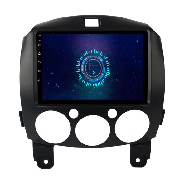 SYGAV 9" Android car stereo radio for 2007-2012 Mazda 2 GPS navigation CarPlay Android Auto WiFi Bluetooth