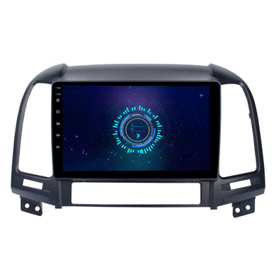 SYGAV 9" Android car stereo radio for 2006-2012 Hyundai Santa Fe GPS navigation CarPlay Android Auto WiFi Bluetooth
