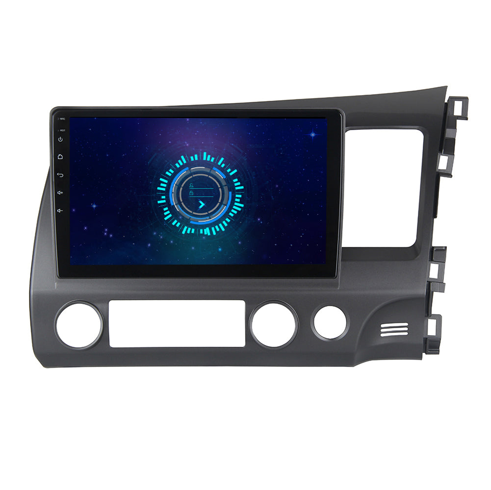 9 Car Android 10.1 Stereo Radio GPS Navi 1+16GB For 06-11 Honda Civic  Hatchback