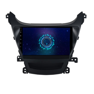 SYGAV 9" Android car stereo radio for 2016-2017 Hyundai Elantra GPS navigation CarPlay Android Auto WiFi Bluetooth