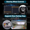car stereo steering wheel controls and backup camera