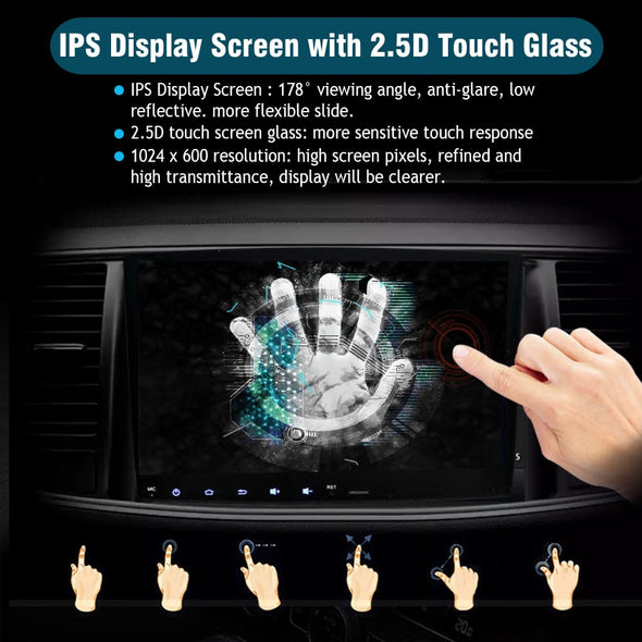 SYGAV 9"  Android car stereo radio for 2010-2012 Mazda 3 GPS navigation CarPlay Android Auto WiFi Bluetooth