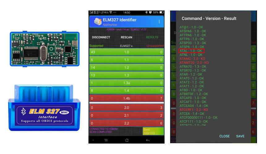 Android OBDII bluetooth readout module (New) • Rideround