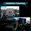 car stereo installation for jeep wrangler 