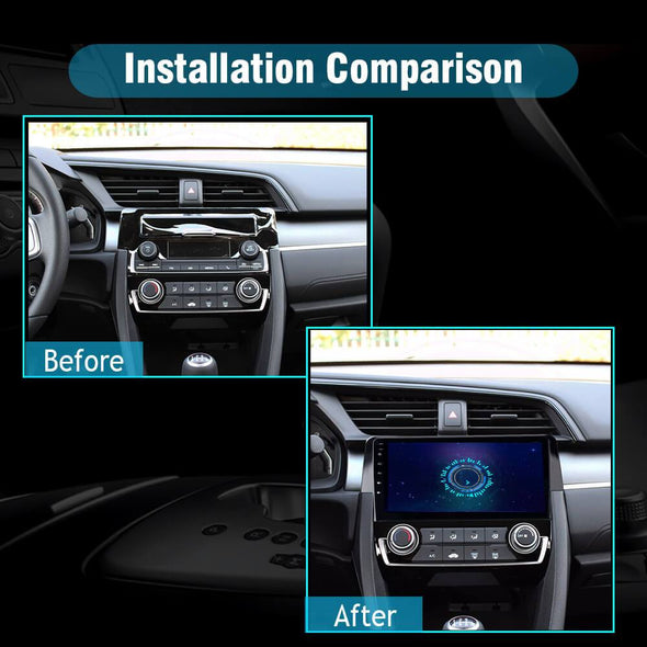 honda civic stereo installation