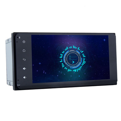 Universal Android 11 car stereo radio for TOYOTA with 7" HD touchscreen GPS navigation supports CarPlay WiFi Bluetooth