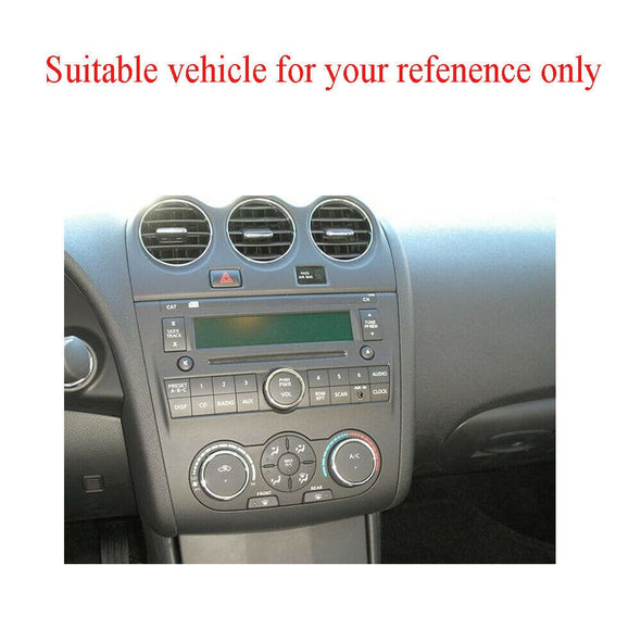 Nissan Altima with Manual AC Radio console
