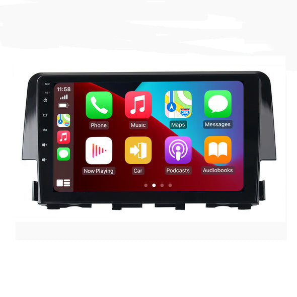 SYGAV Android 11 Car Stereo for 10th Generation Honda Civic 2016-2021 Head Unit with CarPlay