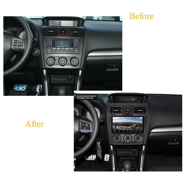 SYGAV Car Radio for 2013-2015 Subaru Forester WRX XV Crosstrek Impreza Android 10 Stereo