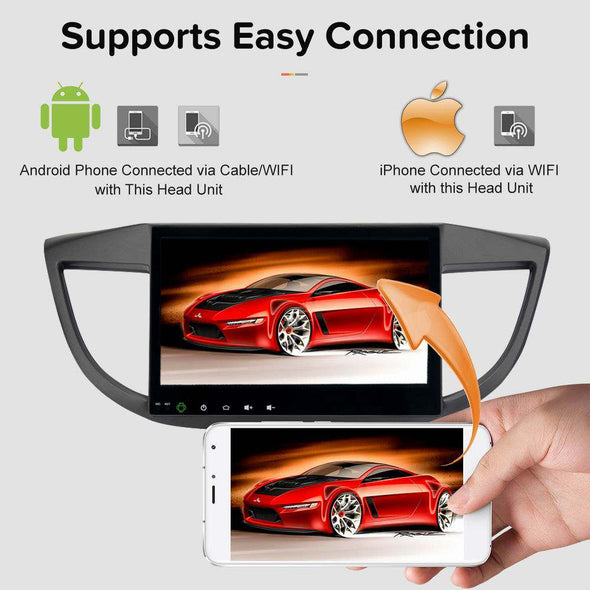 car stereo for Honda CR-V with easy connection