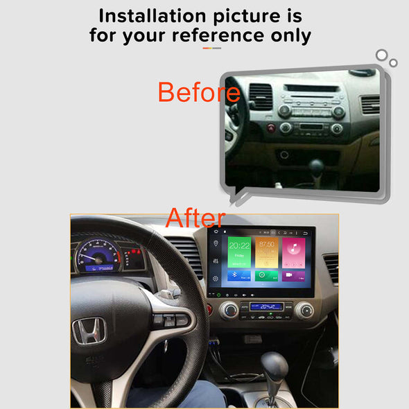 Honda Civic stereo installation