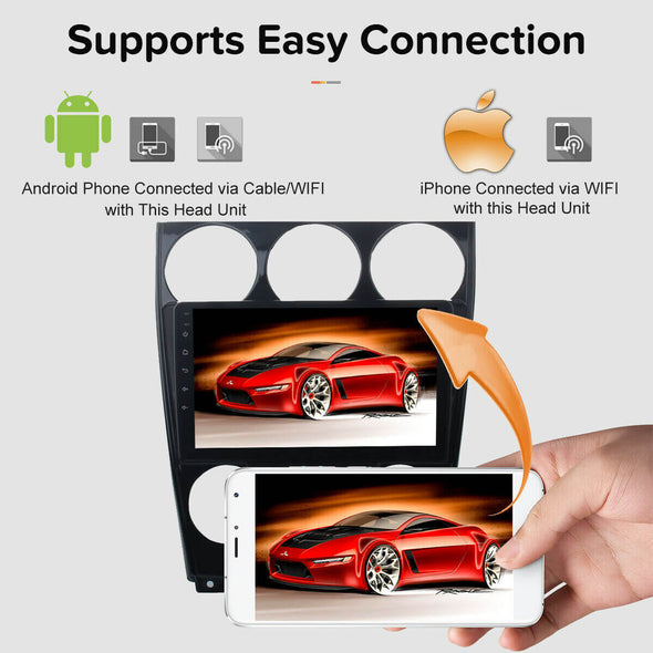 car stereo for Mazda 6 with easy connection