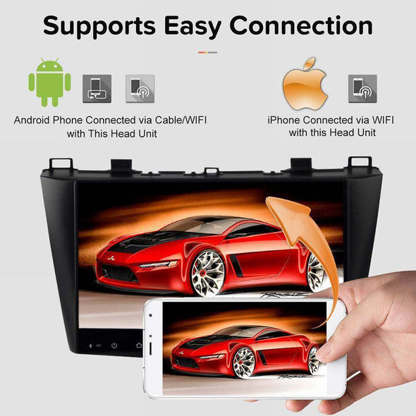 car stereo for Mazda 3 with easy connection