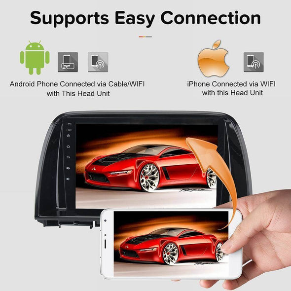 car stereo for Mazda CX5 with easy connection