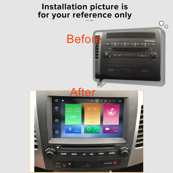 installation reference for Mitsubishi Outlander