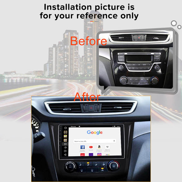 Nissan Qashqai stereo installation 