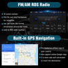 android 9.0 car stereo RDS radio and GPS Navigation