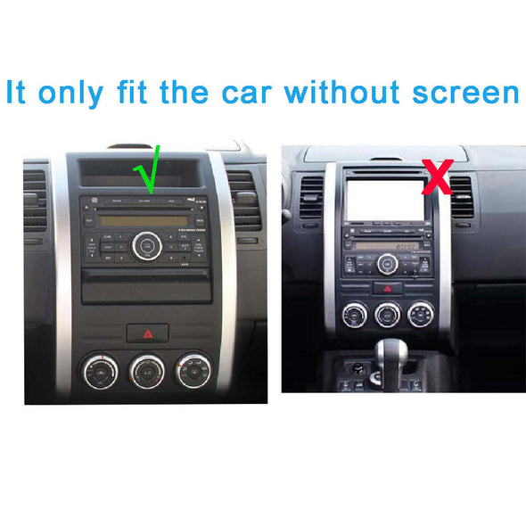  Nissan X-Trail  radio installation