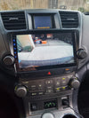 Adapter cable for switching OEM reversing camera image in 2008-2012 Toyota Highlander to aftermarket SYGAV stereo unit