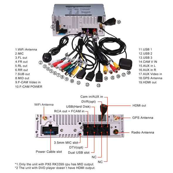 SYGAV Car Stereo Radio for 2003-3007 Honda Accord Android 10 Head Unit