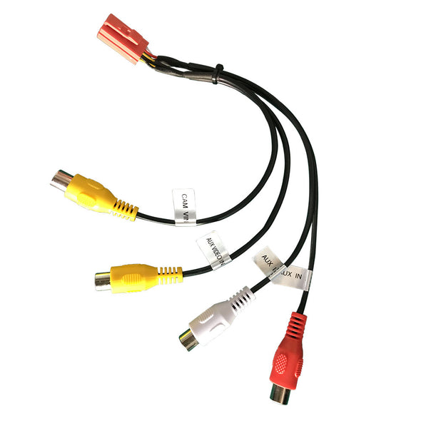 CAMERA video and AUX INPUT cable