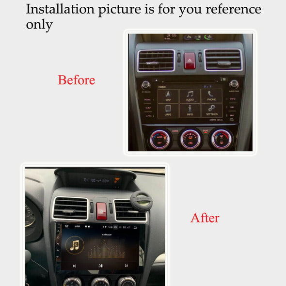 Subaru Forester WRX stereo installation 
