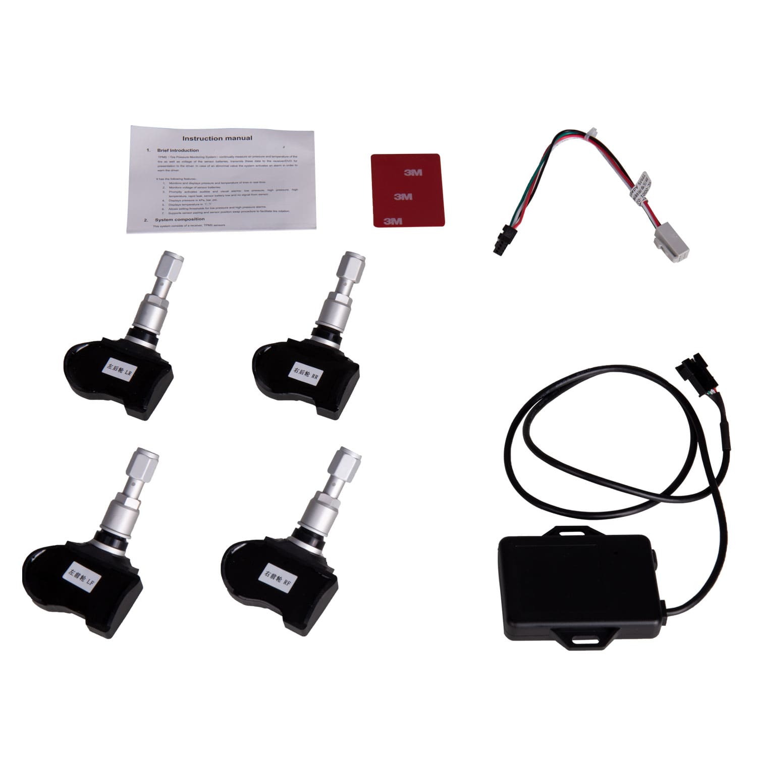 SYGAV Auto Car Tire Pressure Monitoring System TPMS External or Internal  Sensor Optional