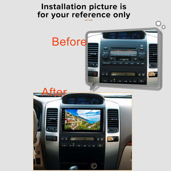 Toyota Prado car stereo installation