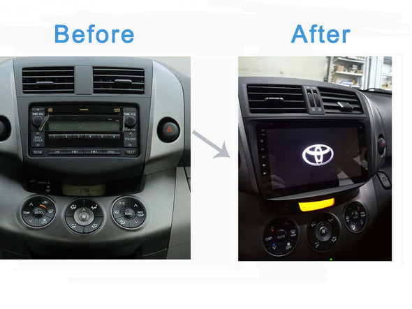 Toyota RAV4 stereo installation