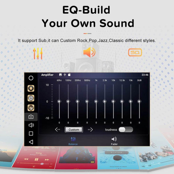 car stereo eq-build balance