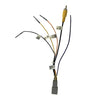 Adapter cable retain the OEM reversing camera in Mitsubishi Lancer or EVO X
