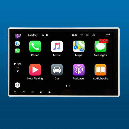 Built-in internal Module of Apple CarPlay and Android Auto Function into Car Android Head Unit
