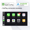 SYGAV Universal 2 din Car Stereo Radio 10.2" Android 11 GPS Navigation with CarPlay Android Auto Integrated