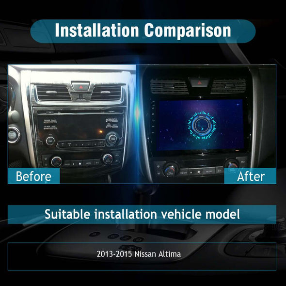 nissan altima teana stereo installation